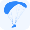 Icono de parapente biplaza